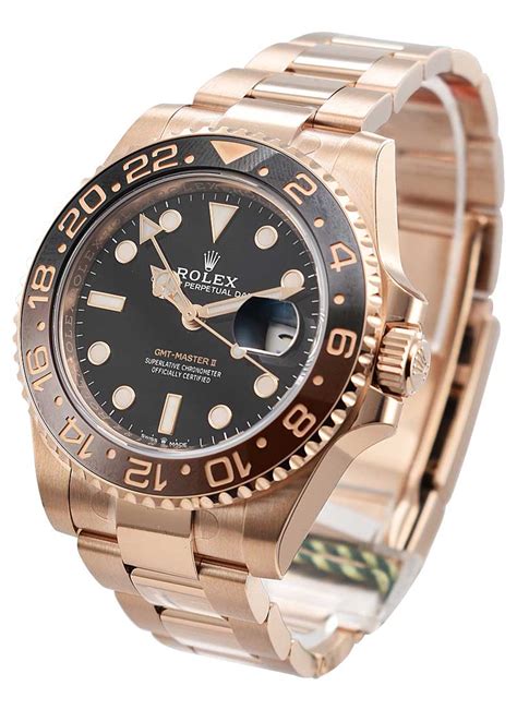 rolex gmt-master ii rose gold|gmt master ii everose gold.